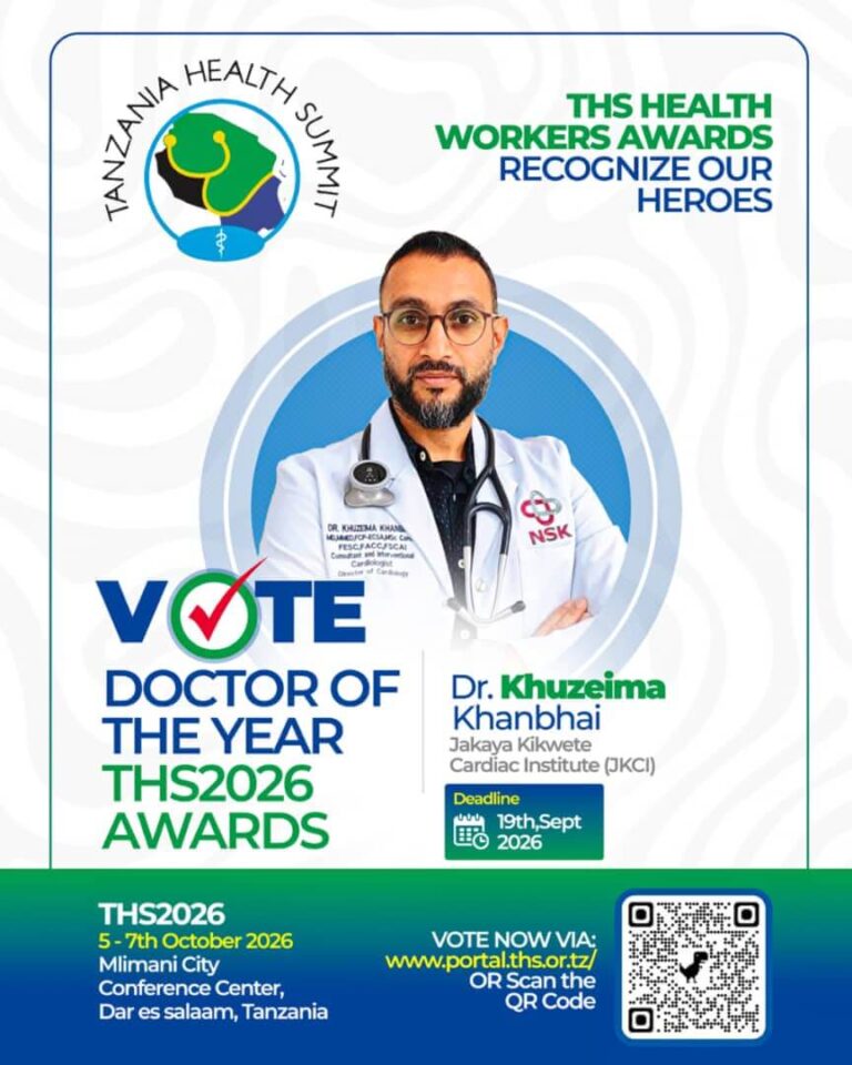 Vote for Dr Khuz Doctor of the Year at the THS Awards 2026