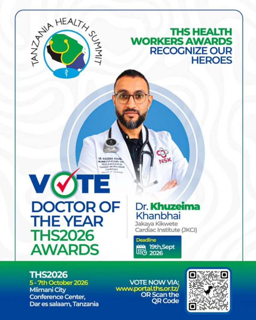 Vote for Dr Khuz Doctor of the Year at the THS Awards 2026